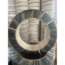 16mm 080mm Siyah-Beyaz Plastik Paketleme Şeridi