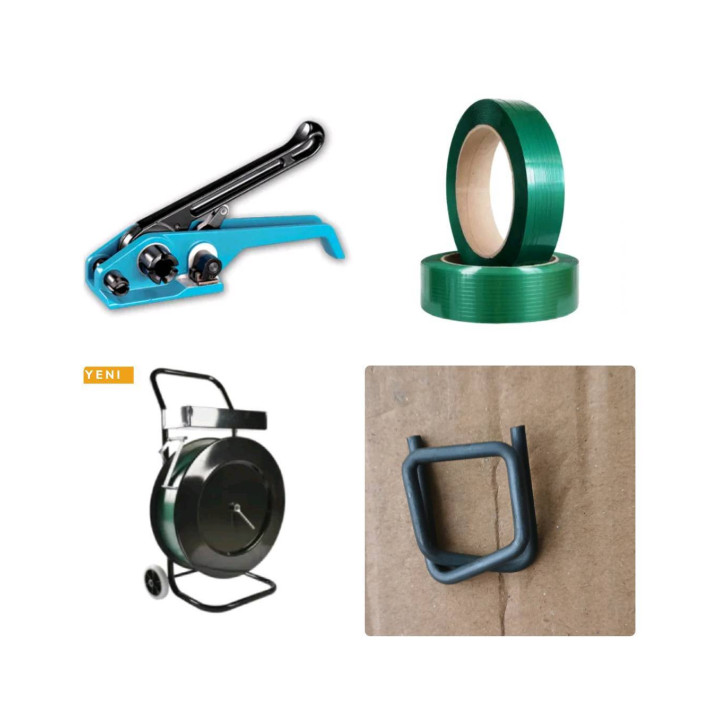 Manuel Polyester Plastik Çemberleme seti - Toygar Çember