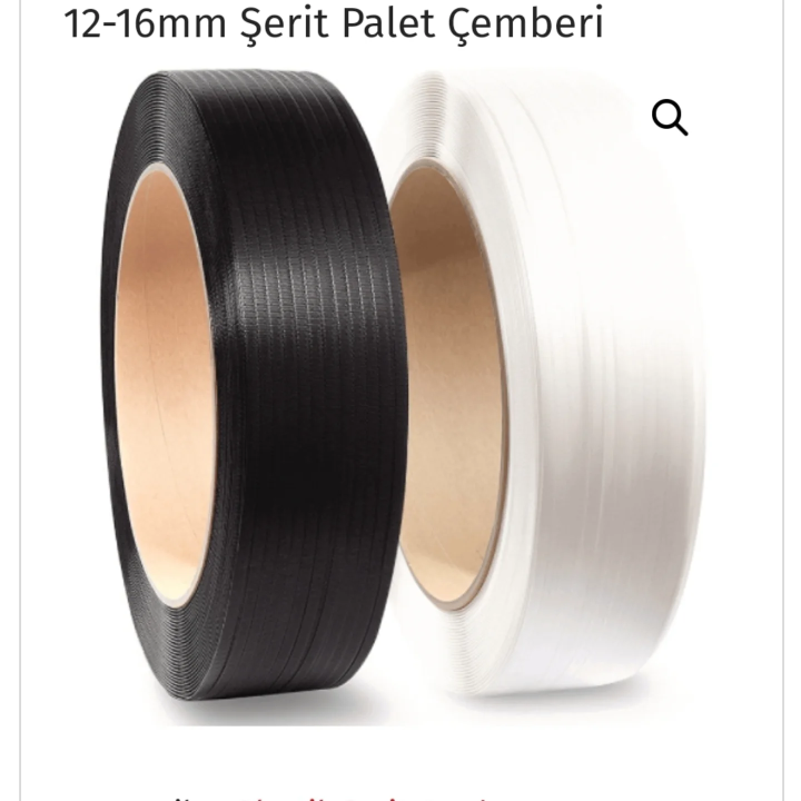 12mm 080mm 40x15  Siyah-Beyaz Bağlama Çemberi&Toygar Çember
